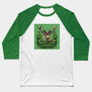 Deer in Nature Baseball T-Shirt